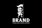 Wild Boar and Flag master, a Branding & Logo Template by herulogo (Thumbnail 4 of 4)