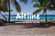Altline, a Script Font by FTLY (Thumbnail 1 of 5)