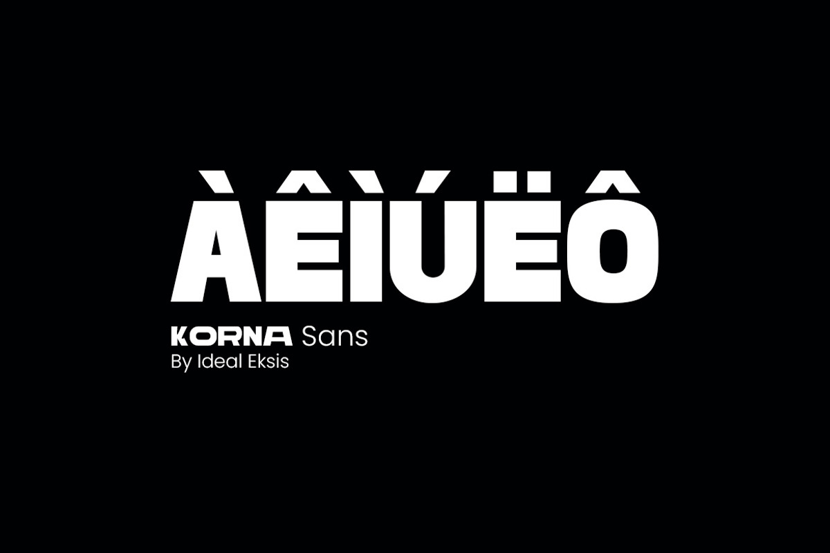 Korna, a Sans Serif Font by Ideal Eksis (Photo 18 of 18)