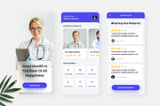 Salud - Health Care Solutions App, an UI Kit Template by Panen Creative (Thumbnail 2 of 3)