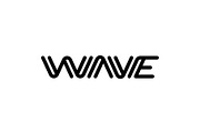 Wave Wordmark Logo, a Branding & Logo Template by Buqancreative (Thumbnail 3 of 4)