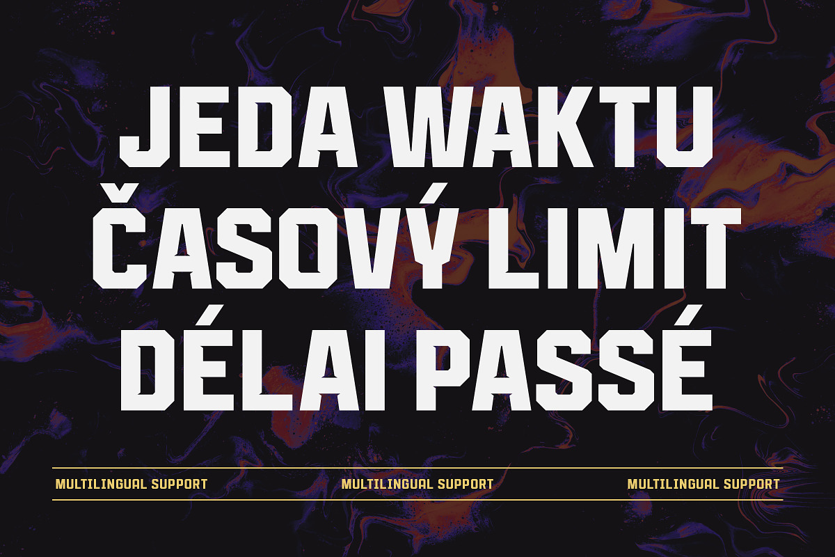 Stryvo Font Family – Esports Sans, a Sans Serif Font by Sekyra Lab (Photo 6 of 10)