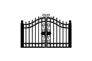 Ornate Wrought Iron Gate Vector Bund, an Illustration by Designs_River (Thumbnail 18 of 47)