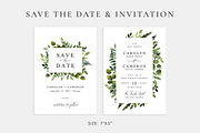 Sunny forest – wedding invitations, an Invitation Template by Helen Halik art (Thumbnail 2 of 10)