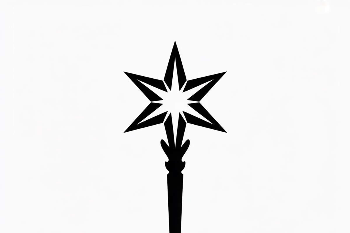 A stylish set of magic wand vector, an Illustration by Amazin_art (Photo 37 of 41)