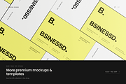 85x55 Business Card Mockup, an Advertising Mockup by Toasin Studio (Thumbnail 7 of 7)
