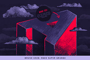 Procreate Rake Brushes, a Brush Add-On by MiksKS (Thumbnail 4 of 11)