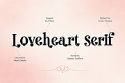 Loveheart Serif, a Serif Font by Wow Magic (Thumbnail 4 of 6)
