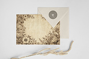 Vintage Flower Border Background, a Background Graphic by Forhadx5 (Thumbnail 2 of 8)