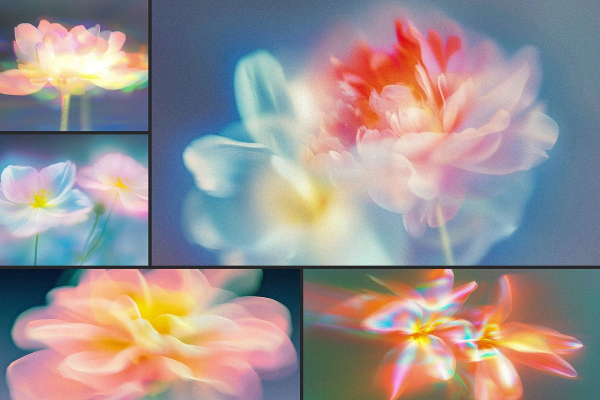 Mystic Haze: Floral Blur Backgrounds, a Background Graphic by Anzhelika (Photo 10 of 12)