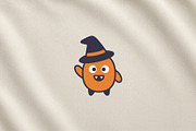 Waving Monster Vector Illustration, a Seasonal Illustration by Vectorium Studio (Thumbnail 3 of 3)