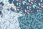Medical Digital Papers, a Pattern Graphic by Phantasia Design (Thumbnail 4 of 5)