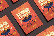 BBQ Party Flyer, a Flyer Template by FathurFateh (Thumbnail 4 of 5)