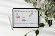 Josie Bubbly Bunny Back to School, an Animal Illustration by Blumensdiary (Thumbnail 4 of 8)