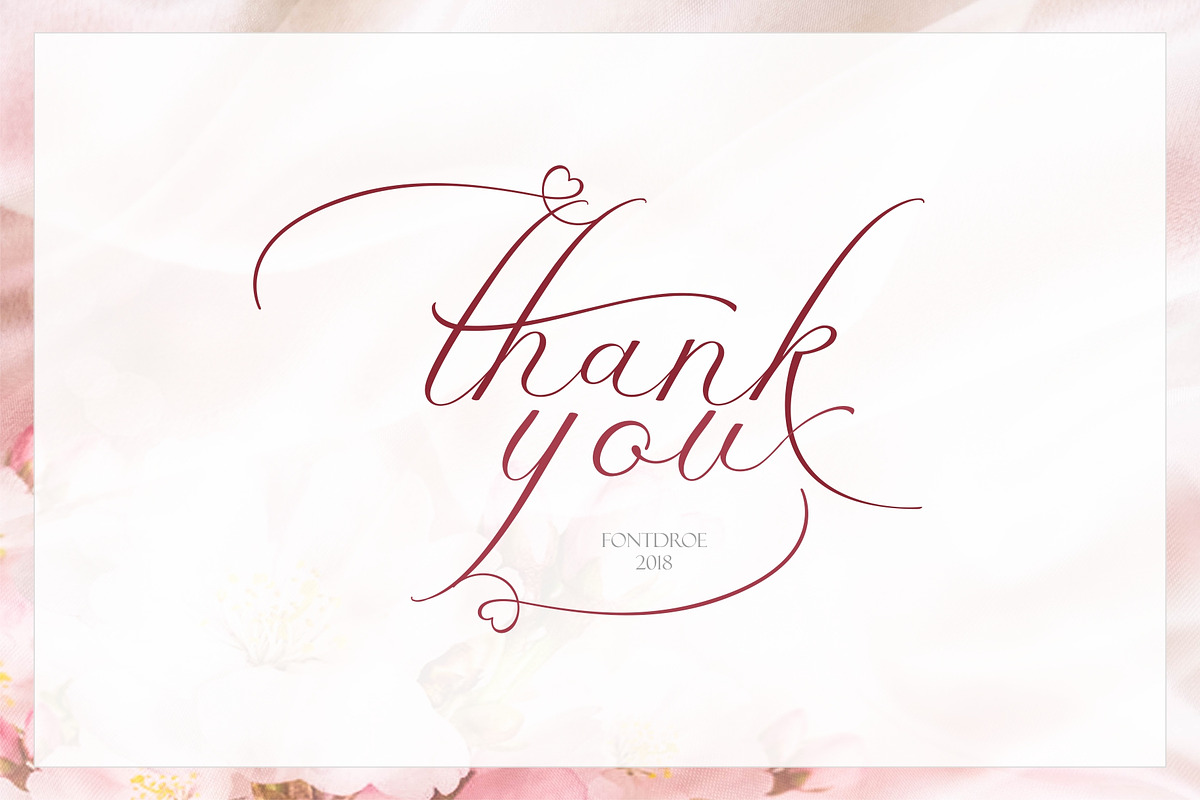 Zially, a Script Font by Fontdroe (Photo 10 of 10)