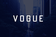 VOGUE - Display / Headline Typeface, a Font by Designova® (Thumbnail 1 of 6)