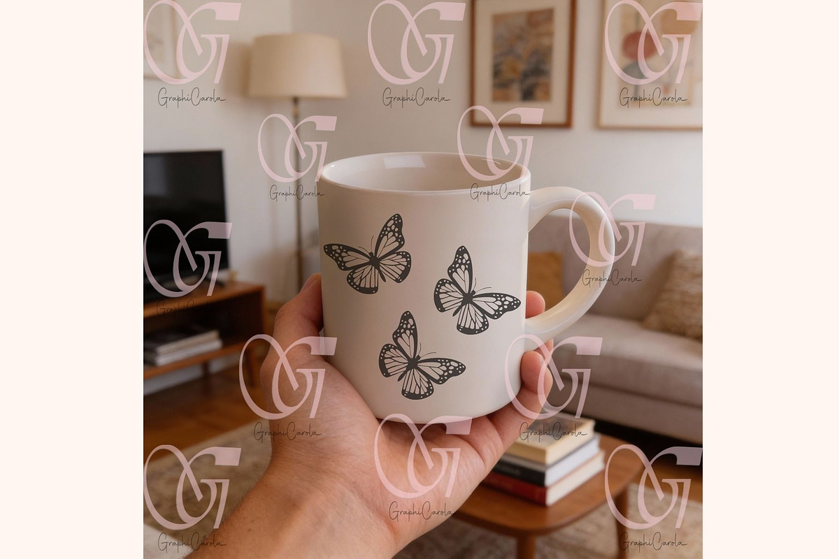 Mug Mockup Canva Template 11oz, a Mockup by GraphiCarola (Photo 6 of 8)