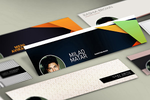 11 Linkedin Banner Template, Profile