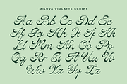 Milova Violatte, a Font by zeenesia (Thumbnail 15 of 16)