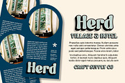 Askey Rounded 3D, a Serif Font by Craft Supply Co. (Thumbnail 7 of 8)