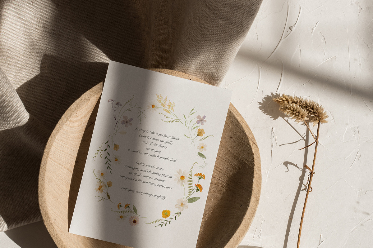FIELD WILDFLOWERS watercolor, a Decorative Illustration by Lana Elanor (Photo 5 of 12)