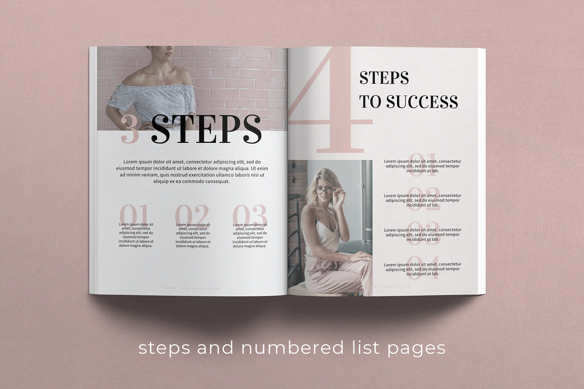 Ebook Workbook Canva Template, a Templates & Theme by Miri Campbell