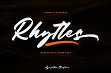 Rhytles - Modern Brush Script