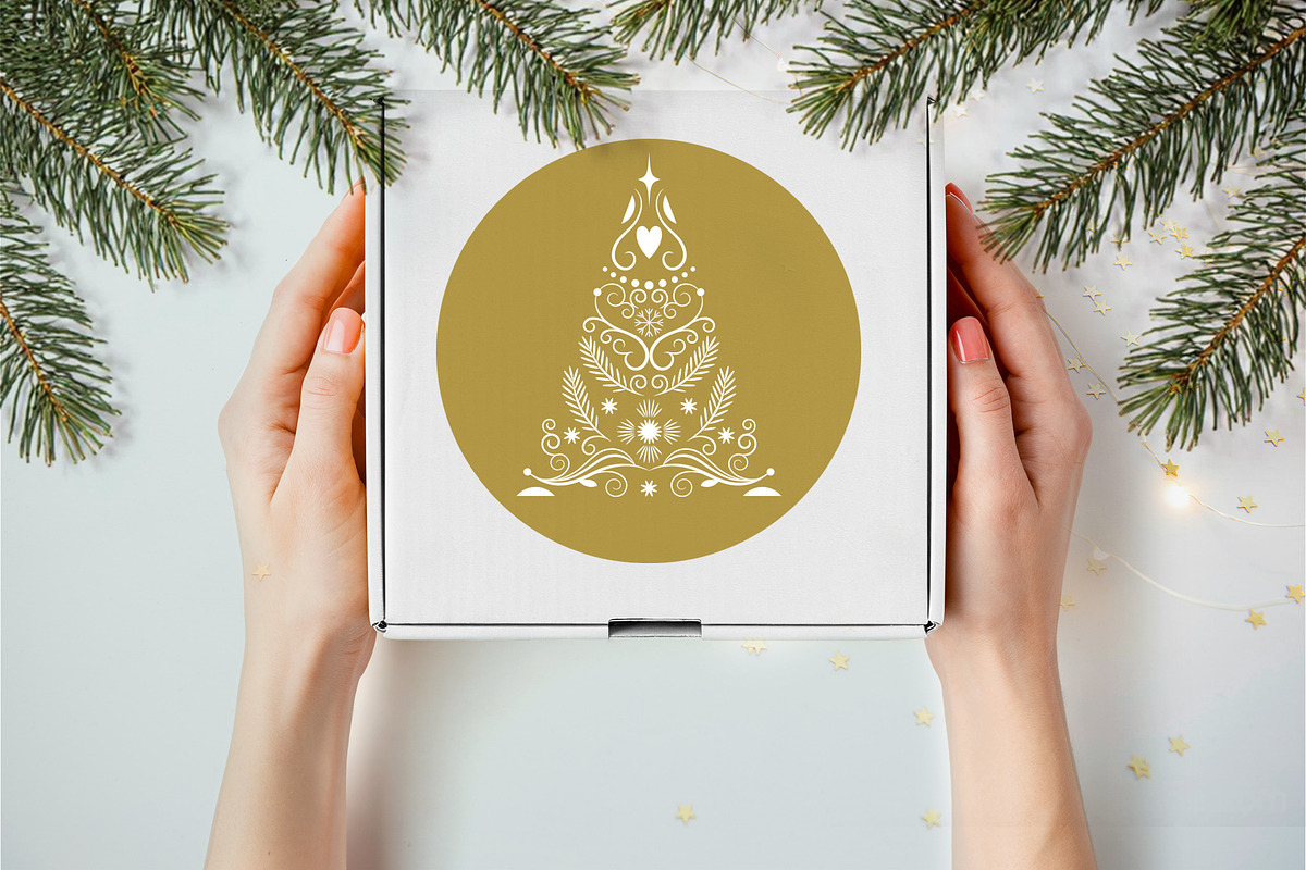 Christmas Ornaments Set, a Decorative Illustration by lenlis (Photo 11 of 13)