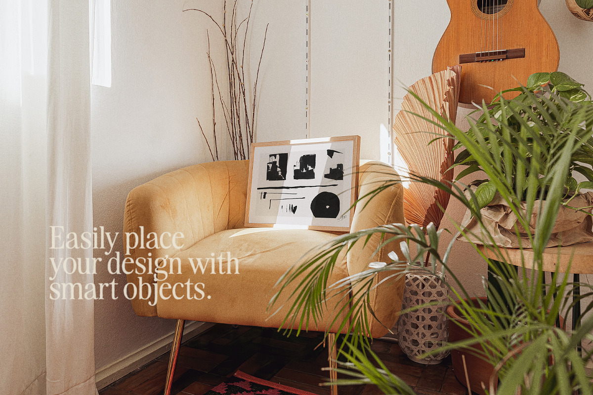 Imperfect Interior Frame Mockup Set, a Household Mockup by Salt Color Studio (Photo 3 of 28)
