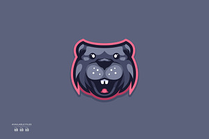 character simple mascot animals, a Branding & Logo Template by mhafifuadi