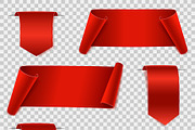 Blank and Sale Paper Banners, a Decorative Illustration by TAlex (Thumbnail 4 of 6)