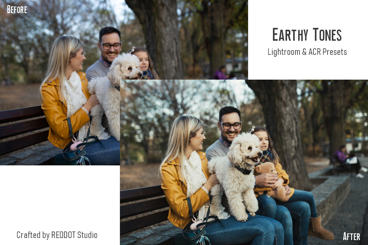 EARTHY TONES Lightroom Presets, an Action Add-On by REDDOT Studio (Photo 3 of 10)