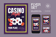 Casino Night Flyer, a Flyer Template by graphicook (Thumbnail 1 of 3)