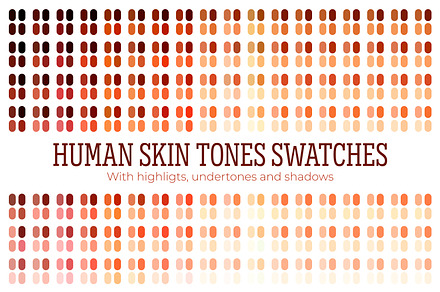 Human Skin Tones Swatches, a Palette Add-On by Cris Palapa