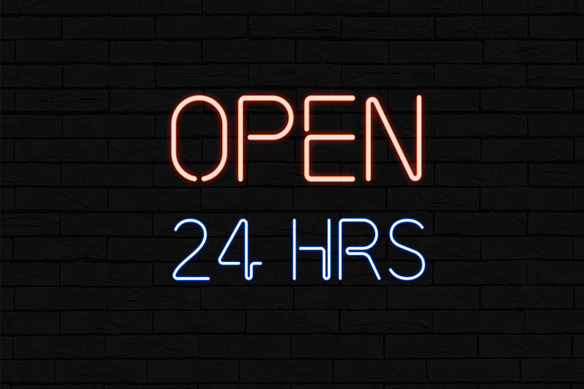 Neon Tubes - Neon Light Font preview 4
