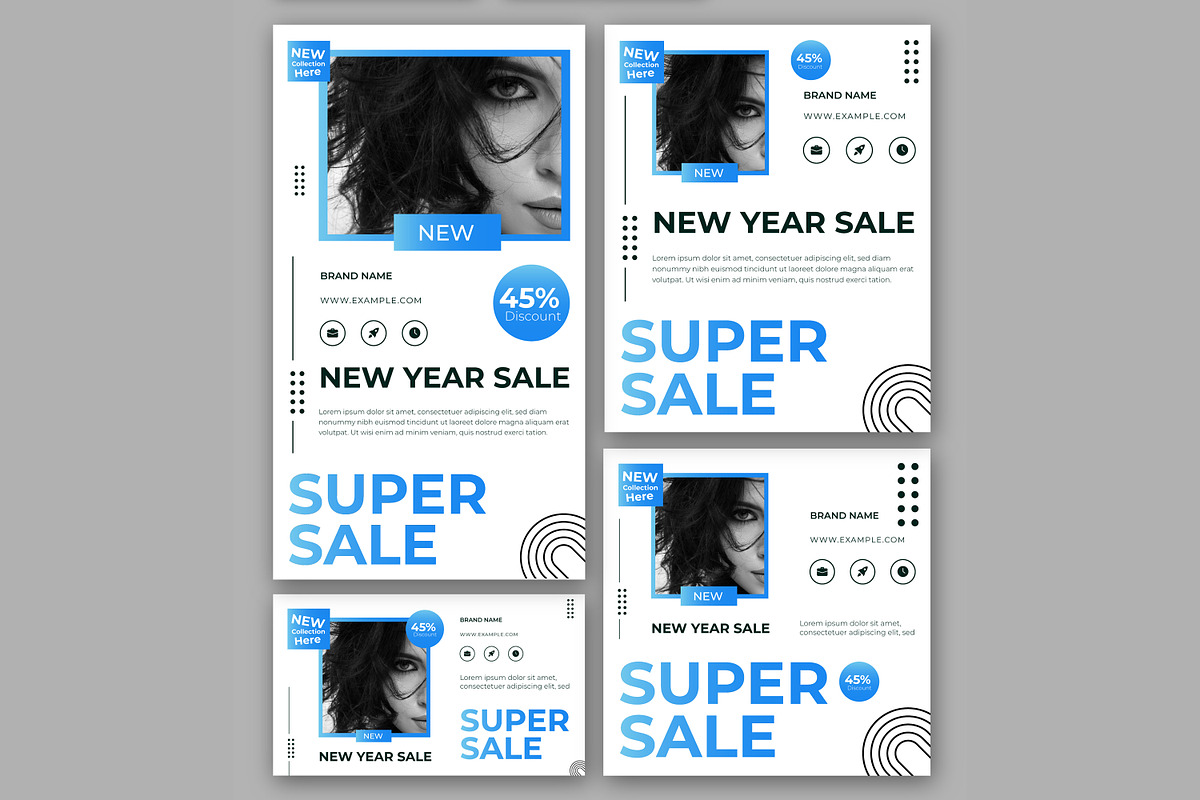 Social Media Pack, a Social Media Template by ContestDesign (Photo 3 of 3)