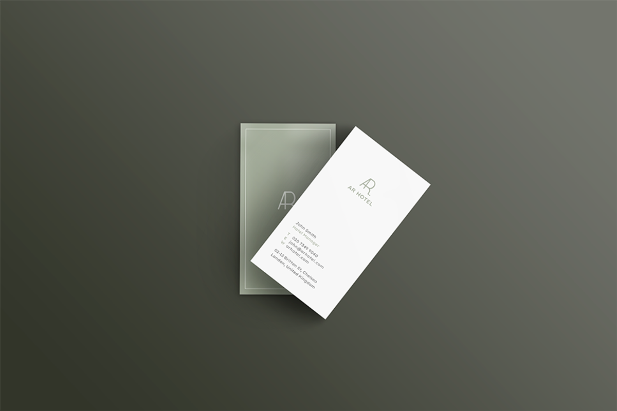 Corporate Business Card, a Business Card Template by Cassandra Cappello (Photo 3 of 3)