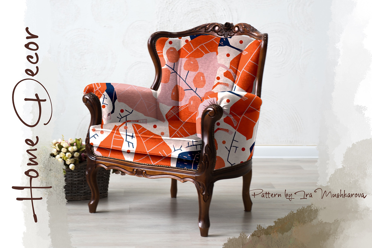 Abstract Botany Seamless Pattern, a Pattern Graphic by Marta & Livonka (Photo 9 of 9)