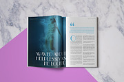 Stylish InDesign Magazine Template, a Magazine Template by temphall (Thumbnail 4 of 5)