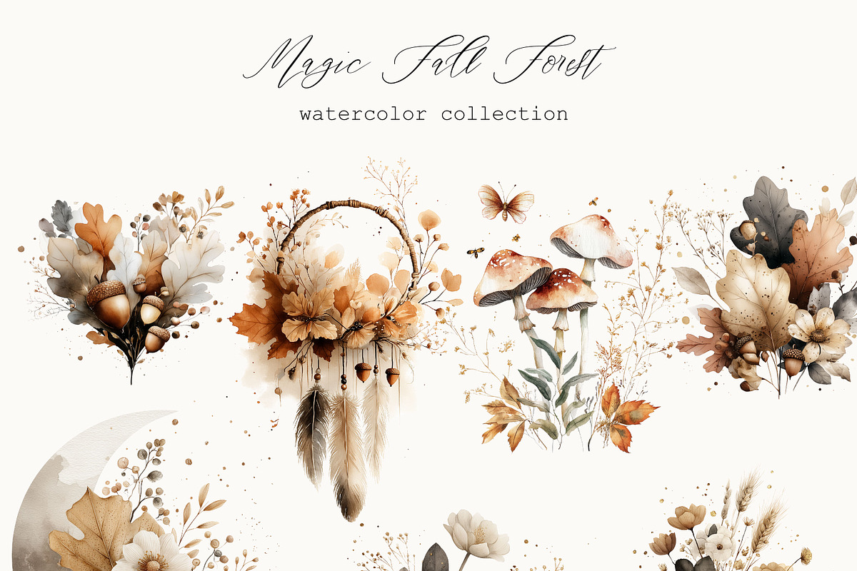 Watercolor Forest Animals, an Animal Illustration by Anna Sokol (Photo 7 of 10)
