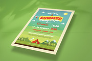 Summer Camp Flyer, a Flyer Template by Totem Design Studio (Thumbnail 3 of 5)