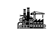 Bold industrial machine silhouette, an Illustration by Amazin_art (Thumbnail 6 of 31)