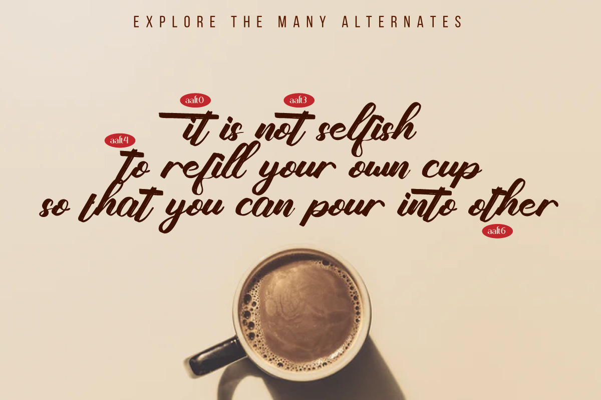 Constatown, a Script Font by Wangsinawang Studio (Photo 2 of 11)