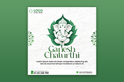 Eco friendly Ganesh Chaturthi 5 post, a Social Media Template by AyyazMomin (Thumbnail 4 of 6)