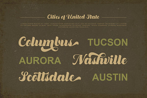 Dustland - Bold Script Typeface