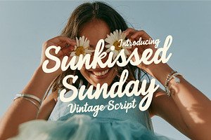 Sunkissed Sunday - Handmade Script