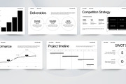 Minimalist Marketing Pitch Deck, a Presentation Template by Pani Temp. (Thumbnail 12 of 14)