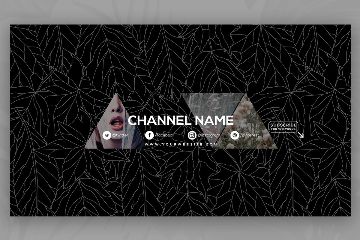 10 Youtube Channel Art Banners vol10, a Social Media Template by RussGFX (Photo 8 of 12)