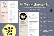 Ballet Resume template Canva 2024, a Resume Template by Climbwithelevator (Thumbnail 4 of 6)