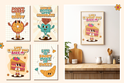 Groovy Sweet Food Collection, a Food Illustration by Alla's Creations (Thumbnail 11 of 13)